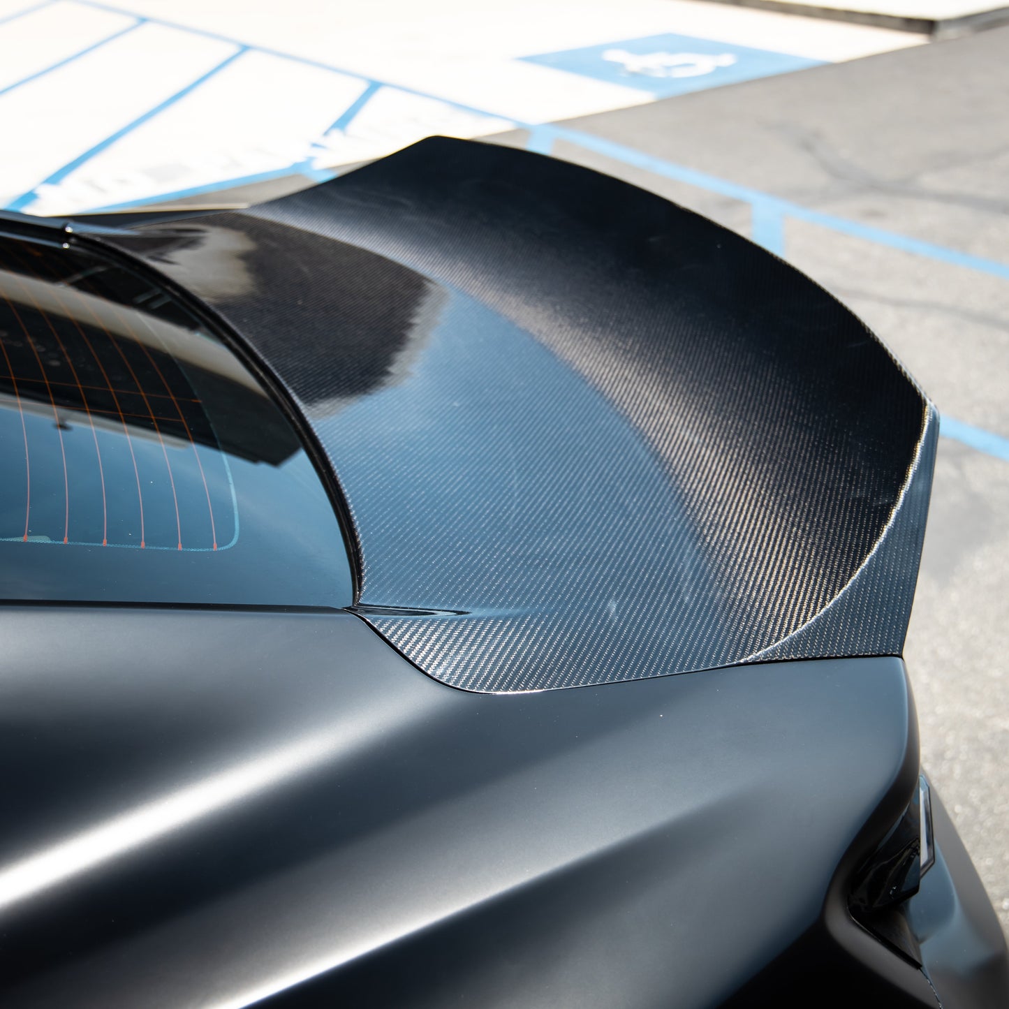 2016-2024 Camaro Type-X Double Sided Carbon Fiber Trunk