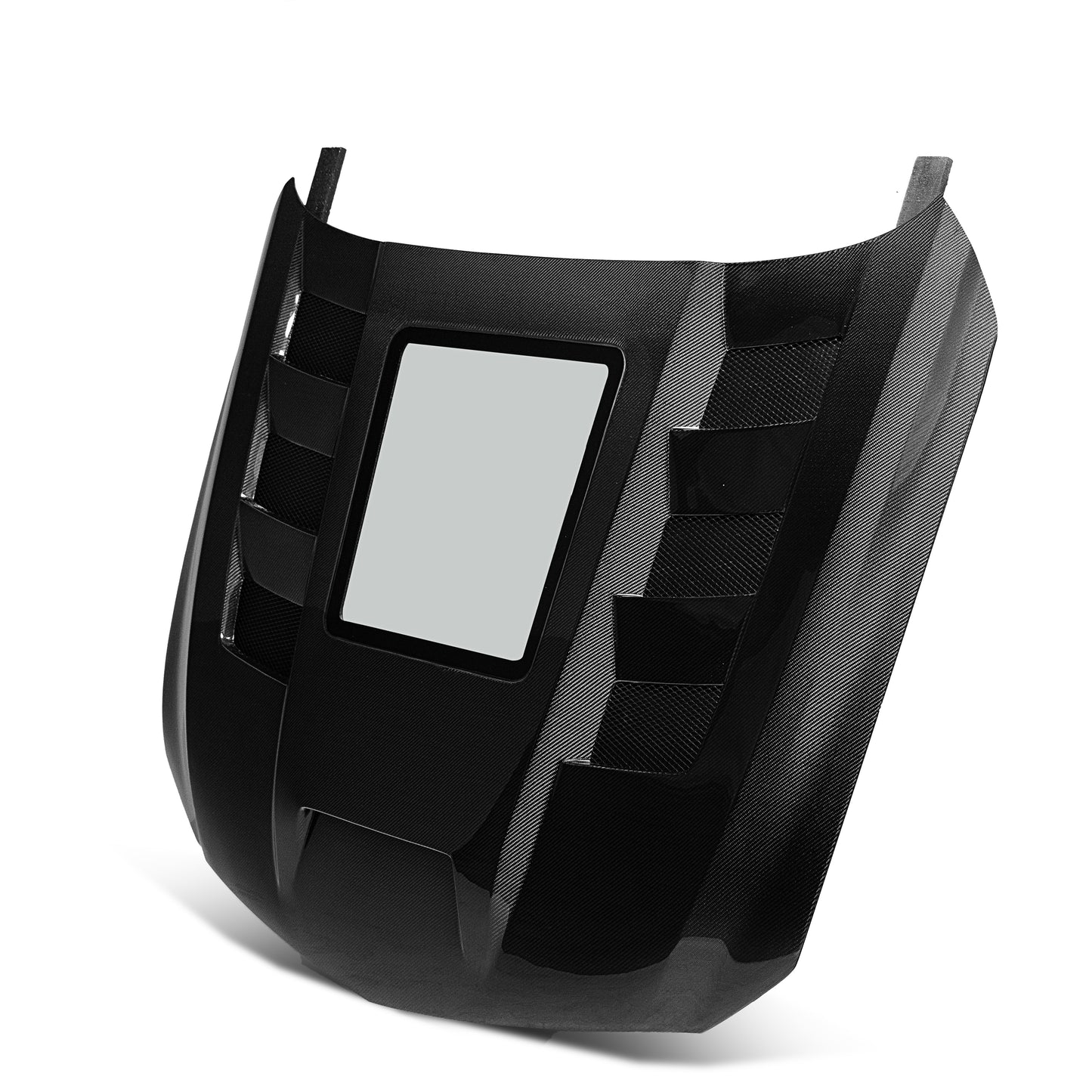 2020-2026 Cadillac CT5 / V-Blackwing Type-Terminator w/Glass Double Sided Gloss Carbon Fiber Hood