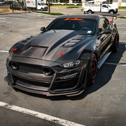 2018-2023 Mustang S550 GT/EcoBoost Track Package Carbon Fiber 13pcs Kit Combo