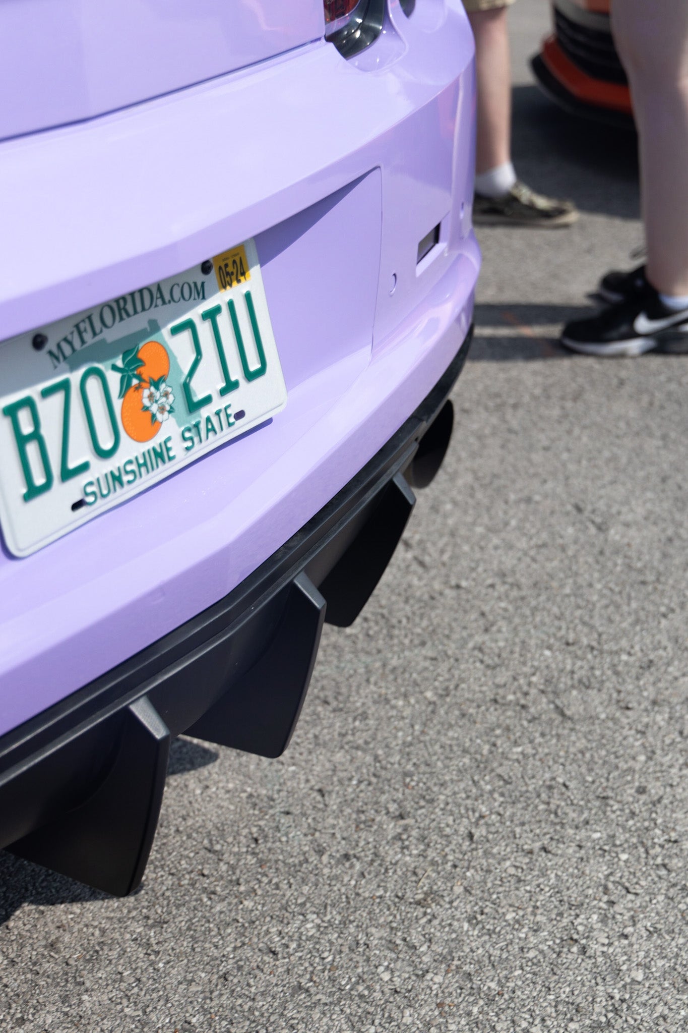 2010-2013 Chevy Camaro Evo Style Shark Fins Rear Diffuser Quad/Single Tips