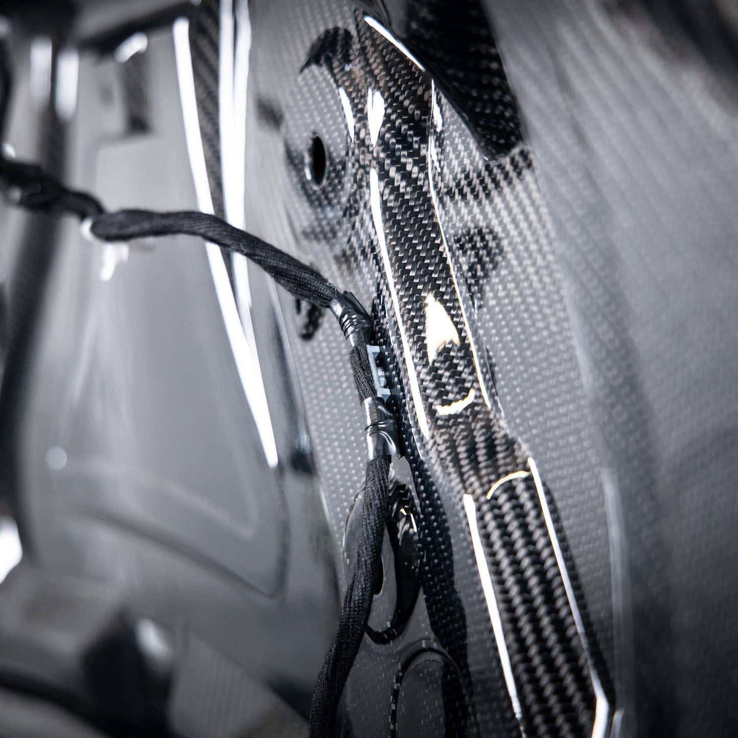 2014-2015 Camaro Type-X Double Sided Gloss Carbon Fiber Trunk W/ Integrated Spoiler