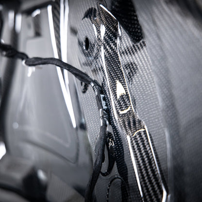 2014-2015 Camaro Type-X Double Sided Gloss Carbon Fiber Trunk W/ Integrated Spoiler