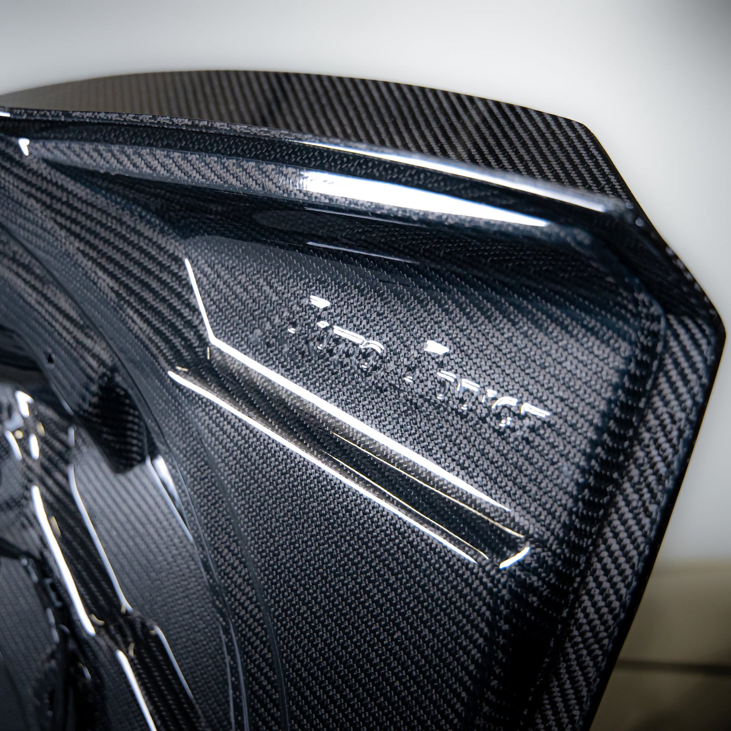 2014-2015 Camaro Type-X Double Sided Gloss Carbon Fiber Trunk W/ Integrated Spoiler