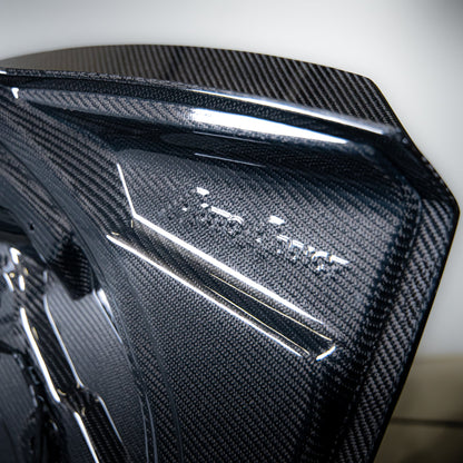 2014-2015 Camaro Type-X Double Sided Gloss Carbon Fiber Trunk W/ Integrated Spoiler