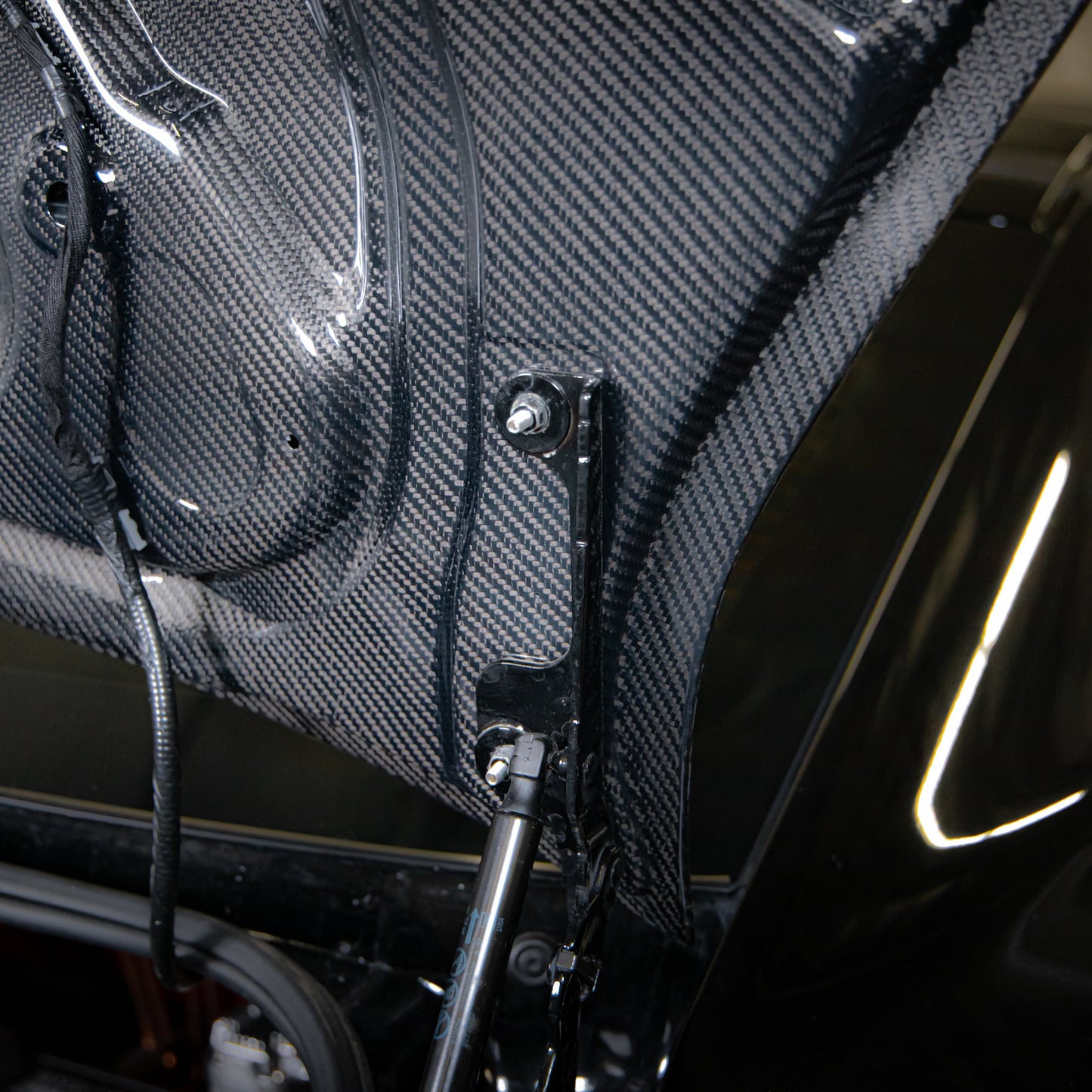 2014-2015 Camaro Type-X Double Sided Gloss Carbon Fiber Trunk W/ Integrated Spoiler