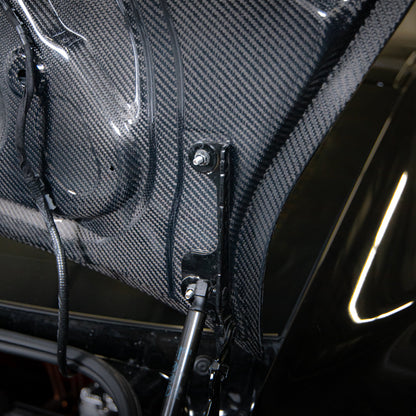 2014-2015 Camaro Type-X Double Sided Gloss Carbon Fiber Trunk W/ Integrated Spoiler