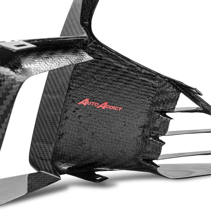 2025-2026 Cadillac CT5-V Blackwing Front Side Outer Grilles Pre Preg Gloss Carbon Fiber Pair