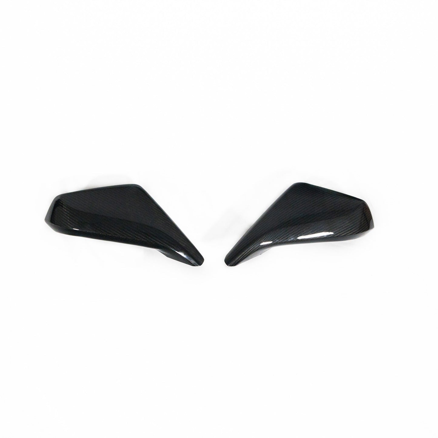 2010-2015 Chevy Camaro Carbon Fiber Mirror Caps Replacement Pair