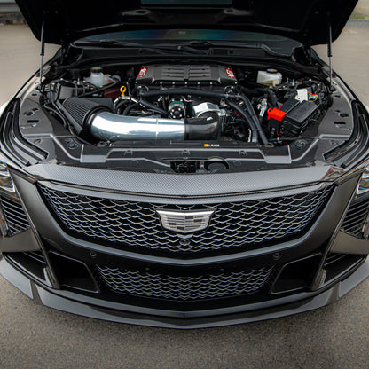 2025-2026 Cadillac CT5-V Blackwing Front Bumper Top Upper Shell Pre Preg Gloss Carbon Fiber Replacement