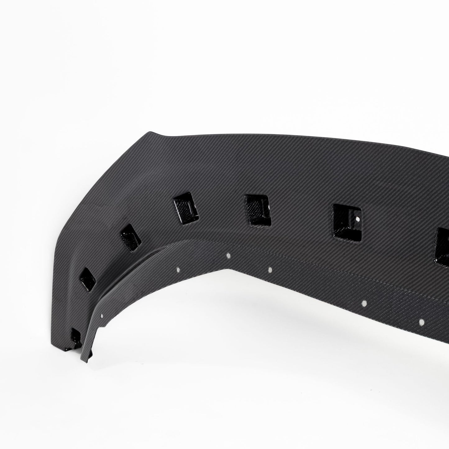 2024-2026 Mustang Dark Horse S650 Type-OE Carbon Fiber Double Sided Lower Chin Splitter