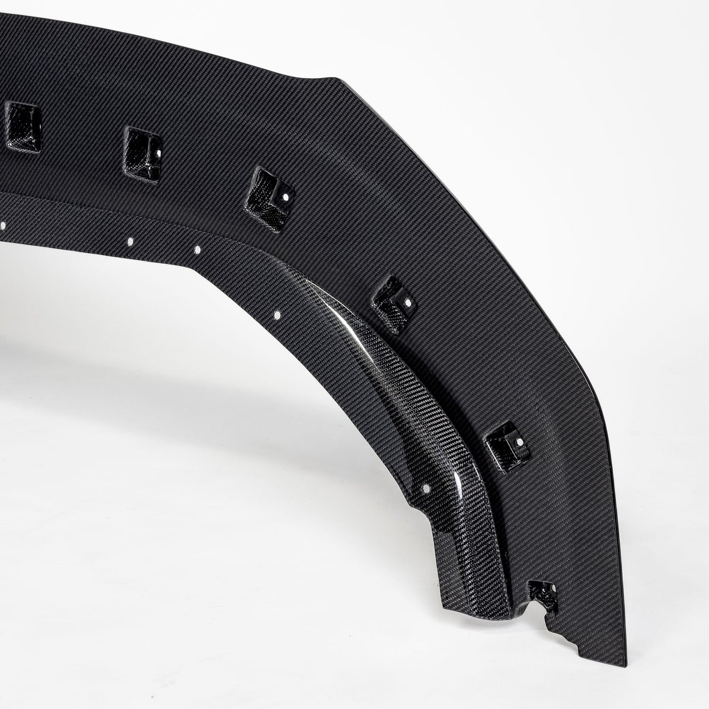 2024-2026 Mustang Dark Horse S650 Type-OE Carbon Fiber Double Sided Lower Chin Splitter