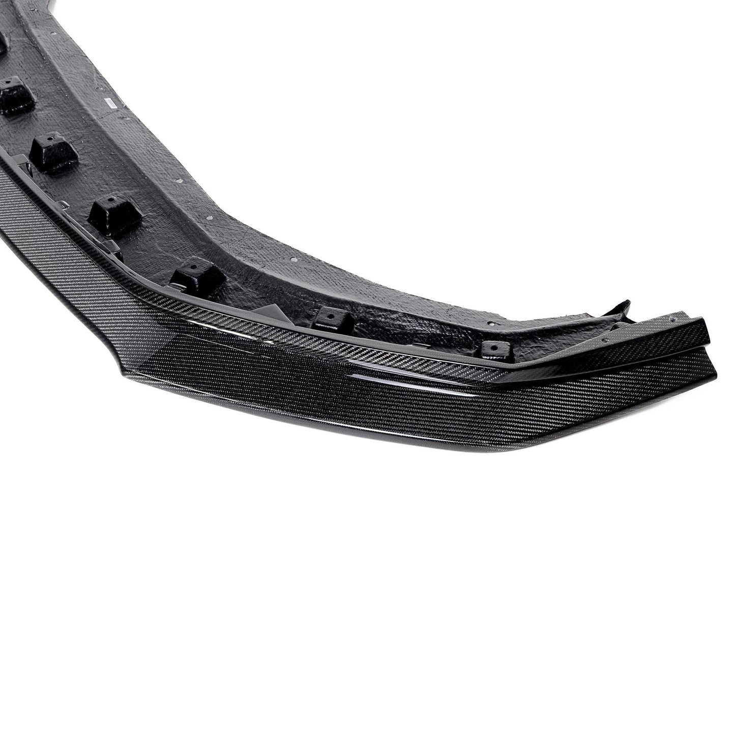 2024-2026 Mustang Dark Horse S650 Type-OE Carbon Fiber Double Sided Lower Chin Splitter