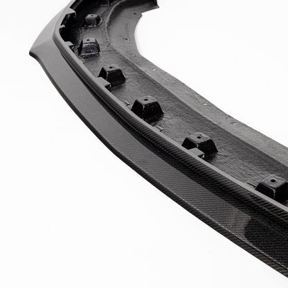 2024-2026 Mustang Dark Horse S650 Type-OE Carbon Fiber Double Sided Lower Chin Splitter