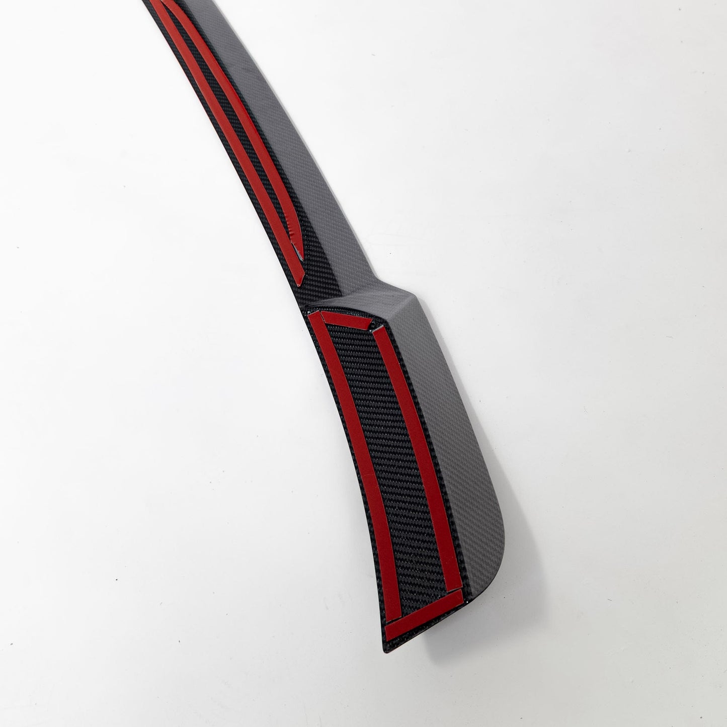 2024-2026 Mustang S650 Rear Window Spoiler Carbon Fiber Double Sided