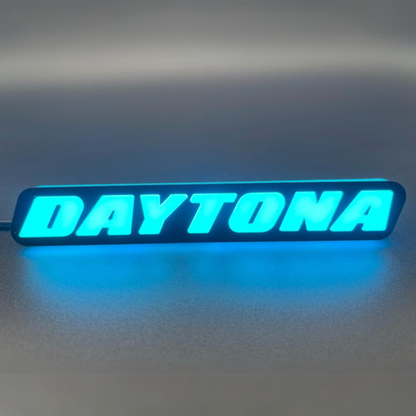 Daytona LED Badge: (Multicolor Flow)