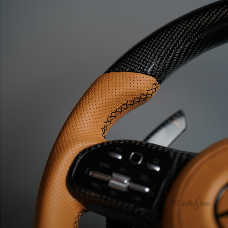 Mercedes Benz 2018+ AMG Model Custom Steering Wheel by Exclusive Steering