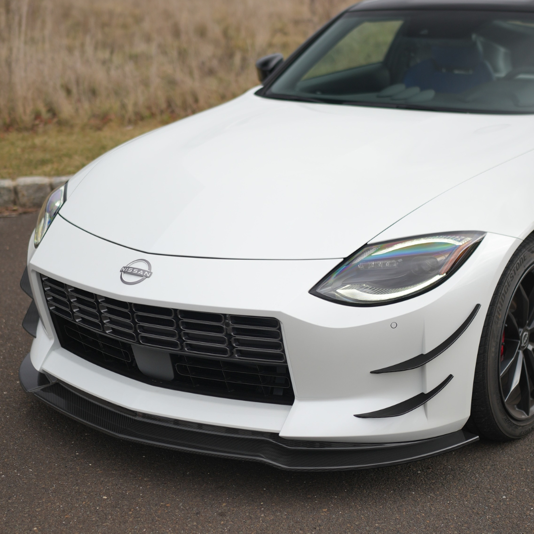 JDMuscle 23-24 Nissan Z Carbon Fiber Front Lip V1