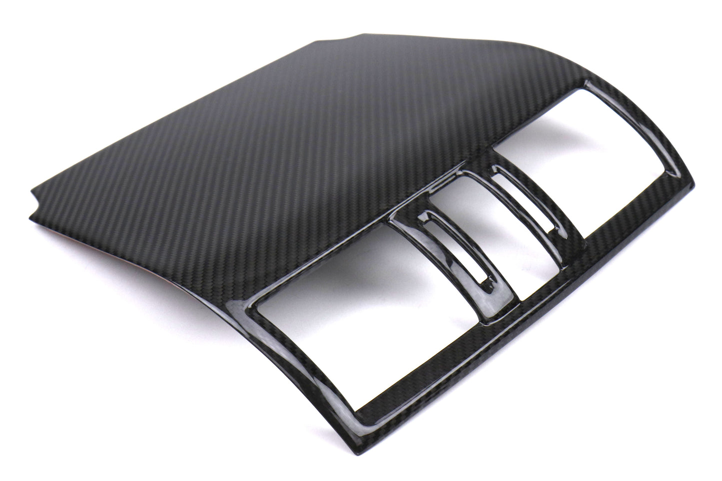 OLM LE Dry Carbon Fiber Center AC Trim Covers - 2015 Subaru WRX / STI / 2014 Forester / 2013-2014 Crosstrek