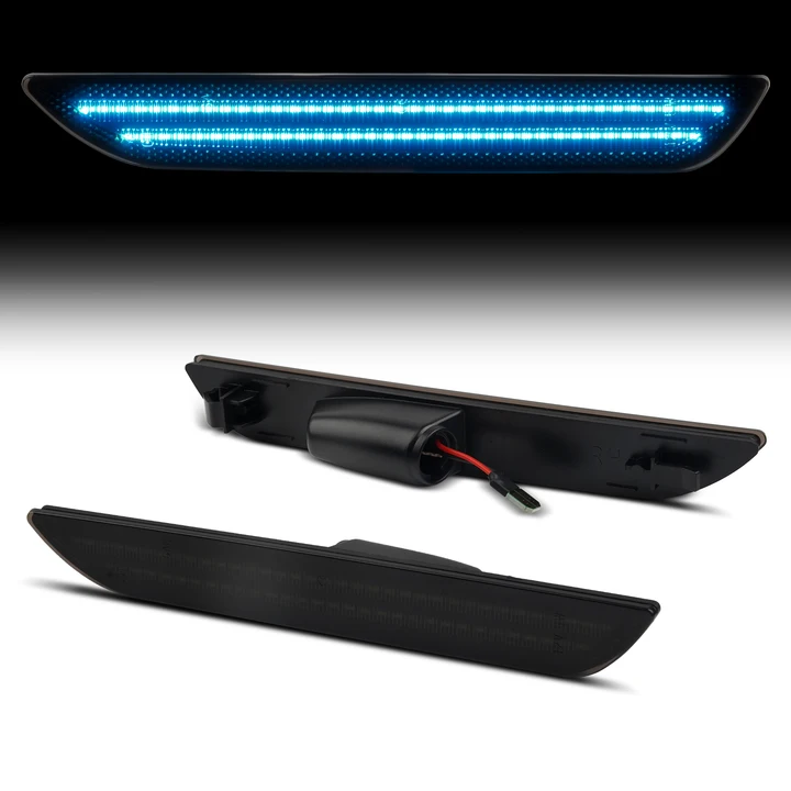 MUSTANG 15-23 REAR SMOKED LED SIDE MARKERS