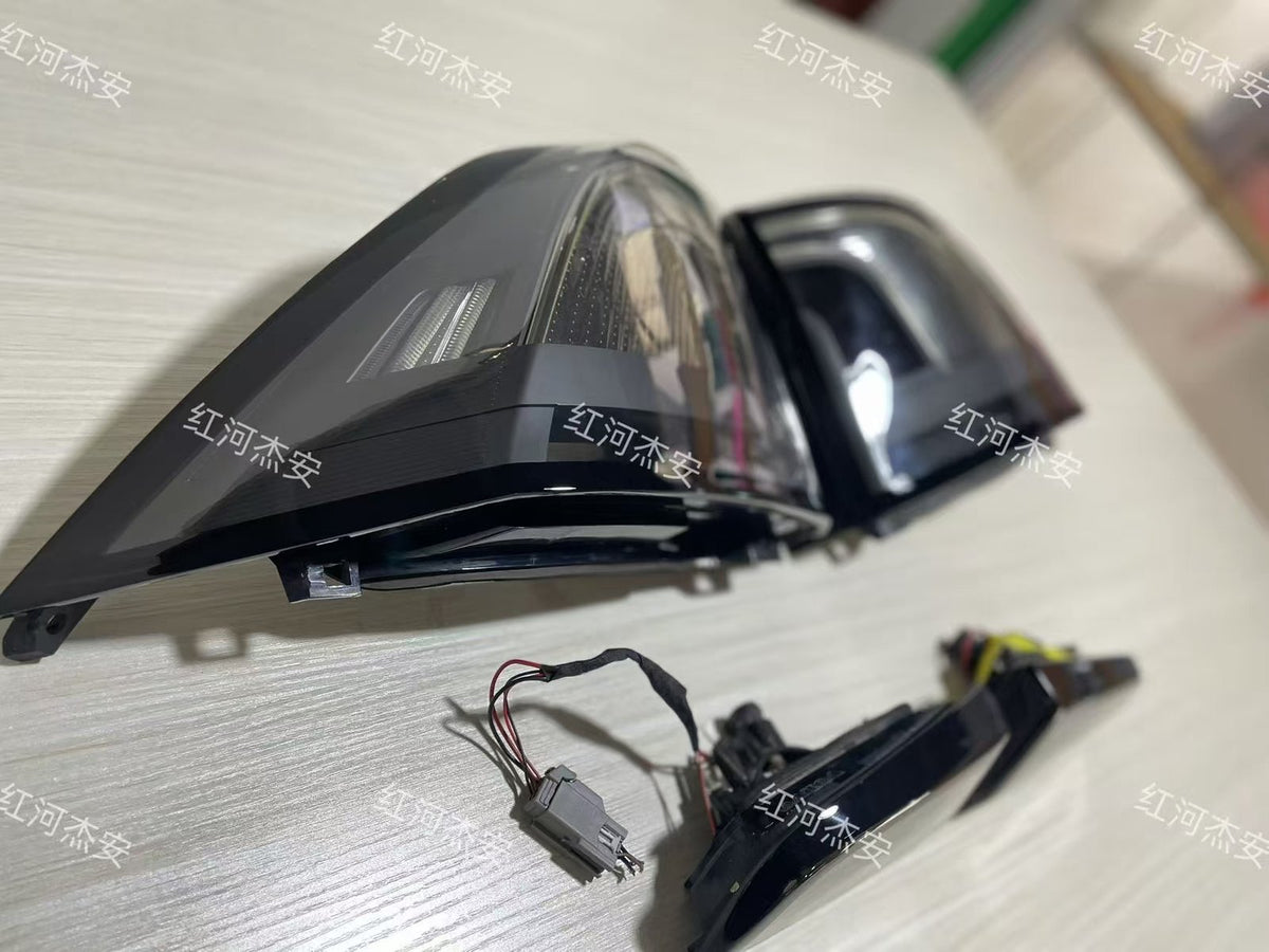 Volvo S60 clear black-housing tail lights by JIEAN Lights – photo 3