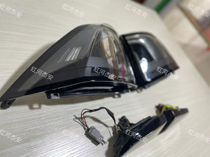 Volvo S60 clear black-housing tail lights by JIEAN Lights – photo 3