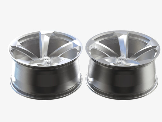 Set of Forged Audi "Q8 E-Tron" Rotor Style Wheels