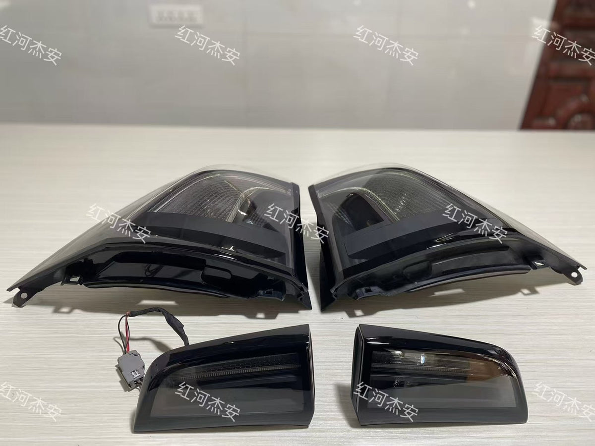 Volvo S60 clear black-housing tail lights by JIEAN Lights – photo 4
