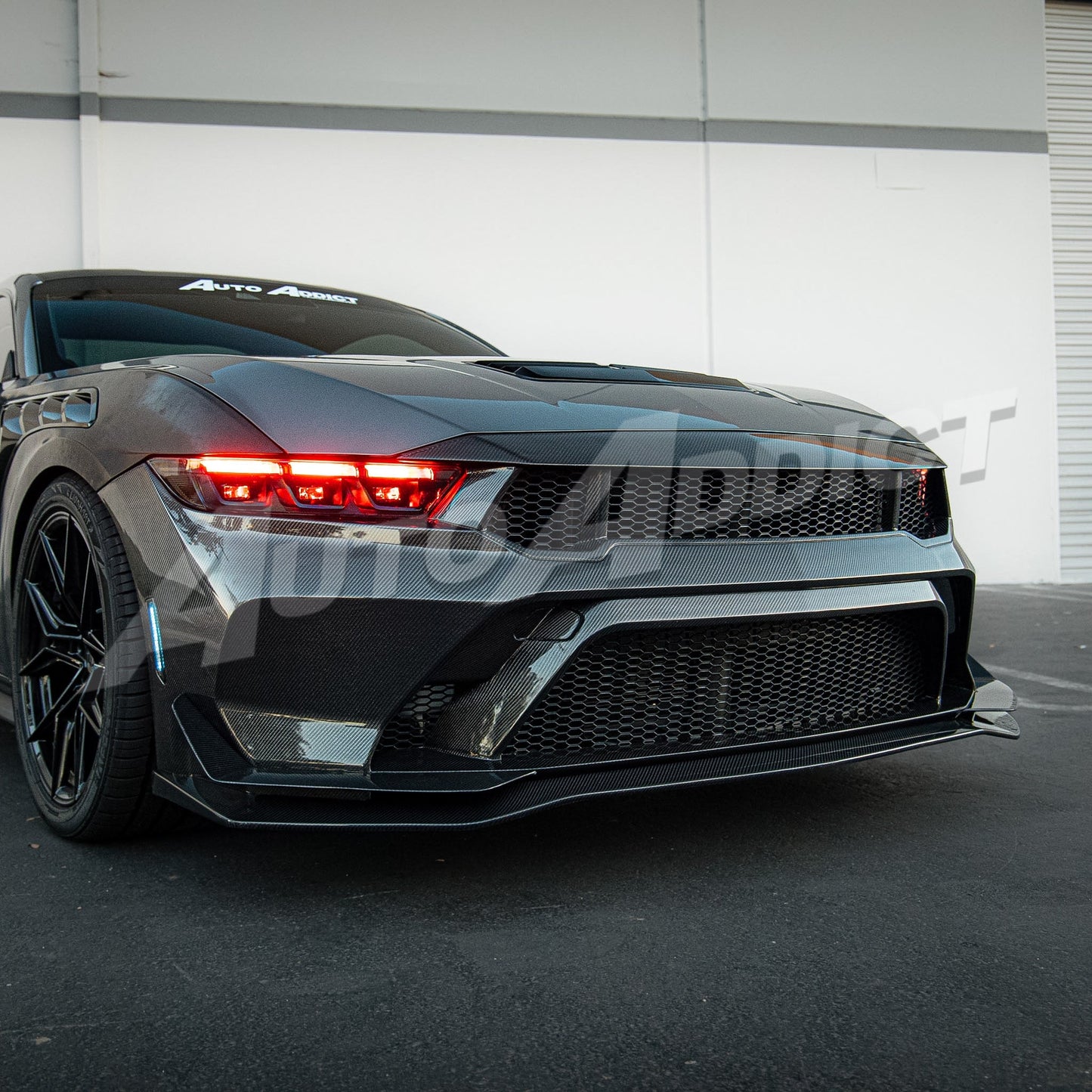 2024-2026 Mustang S650 Type-GTD Carbon Fiber Bumper Full Kit For GT/EcoBoost