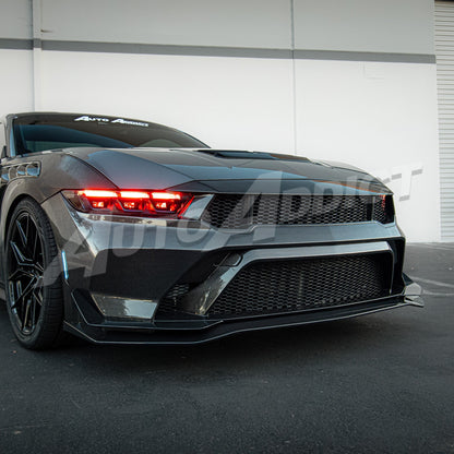 2024-2026 Mustang S650 Type-GTD Carbon Fiber Bumper Full Kit For GT/EcoBoost