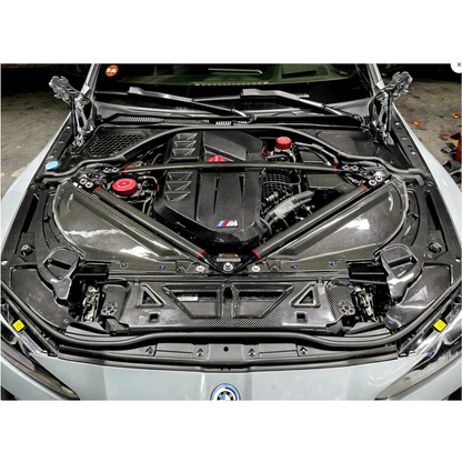 Carbon Fiber Headlamp Covers for BMW G80 G81 M3 G82 G83 M4 G87 M2