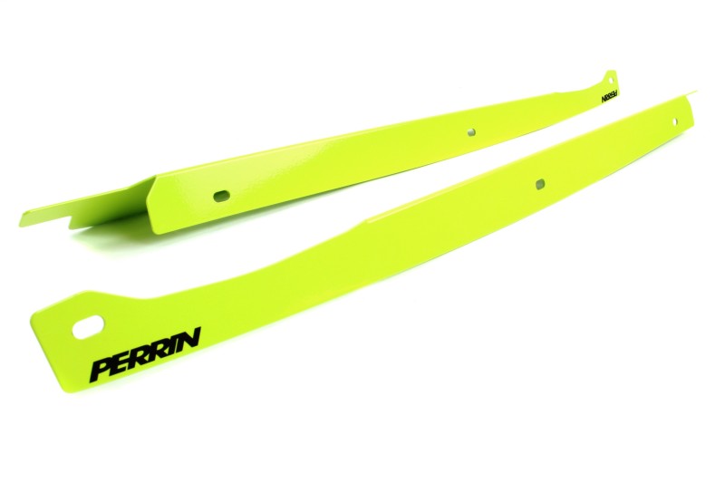 PERRIN Performance [11-14 WRX, 08-14 STI] Fender Shrouds  - Neon Yellow | PSP-ENG-549NY