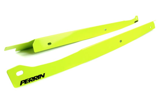 PERRIN Performance [11-14 WRX, 08-14 STI] Fender Shrouds  - Neon Yellow | PSP-ENG-549NY