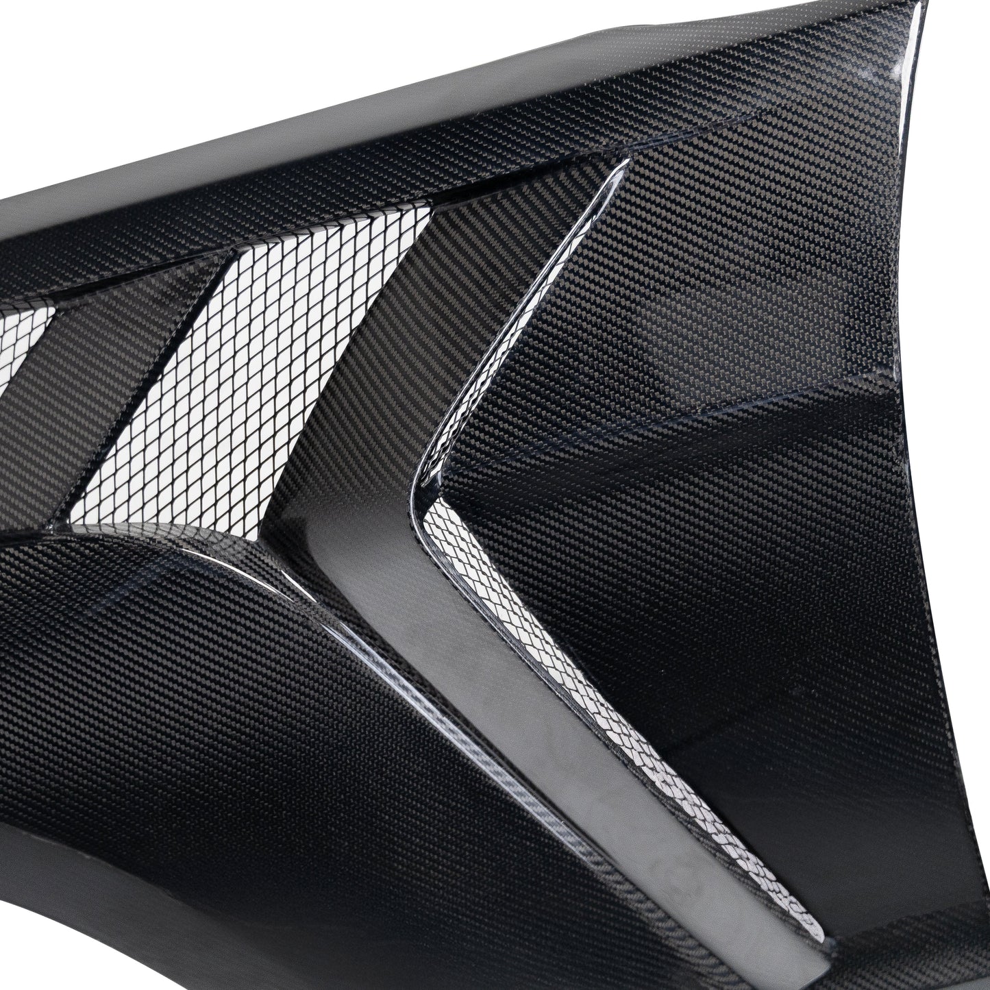 2010-2014 Mustang S197 Type-GTD Gloss Carbon Fiber Fenders