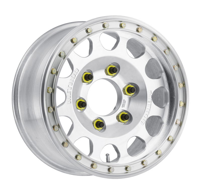 Method MR202 Forged Beadlock 17x9 -12mm Offset 8x6.5 130.81mm CB Raw Machined Wheel