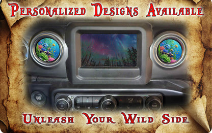 Steering wheel decal reef life 133