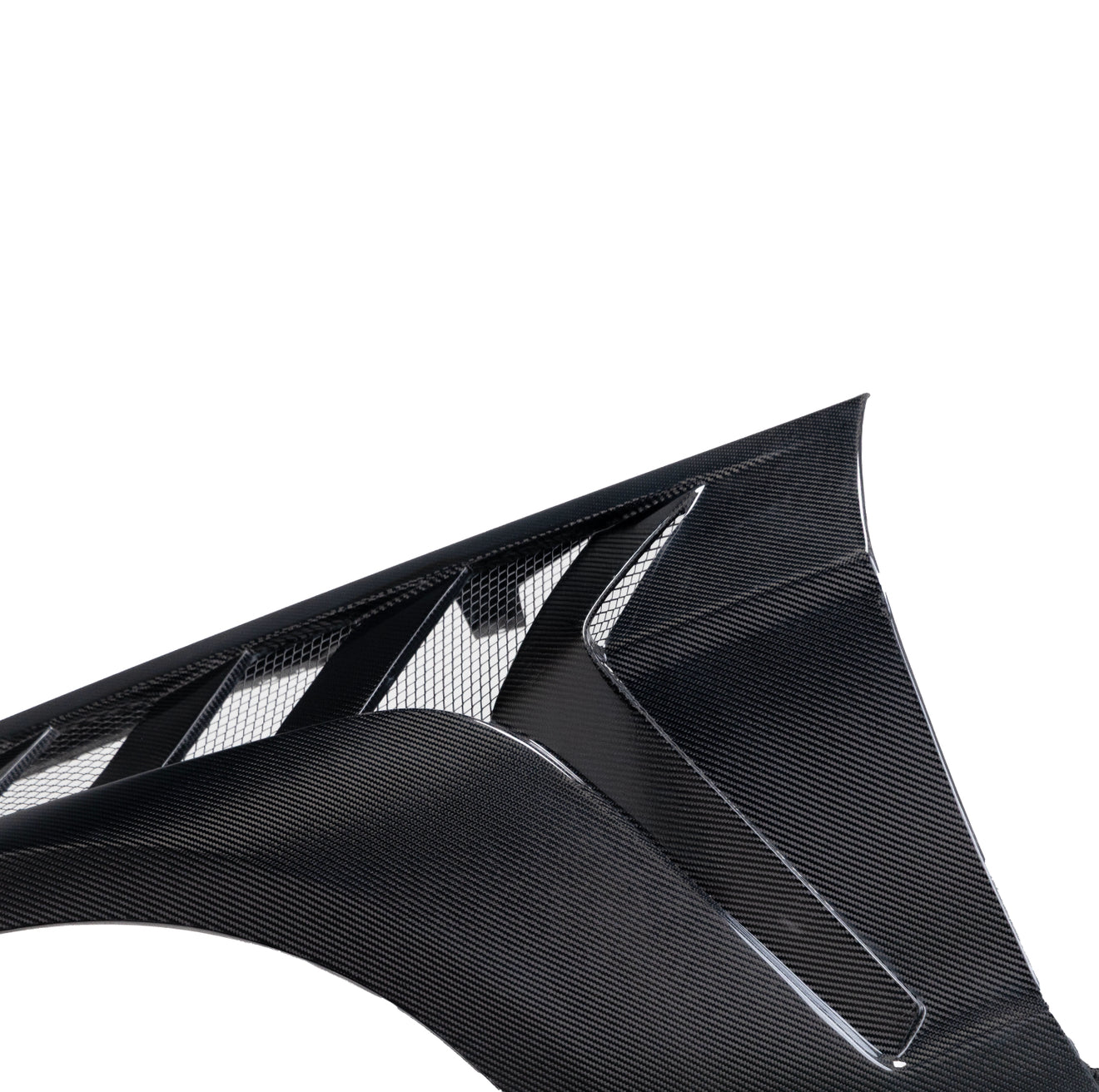 2010-2014 Mustang S197 Type-GTD Gloss Carbon Fiber Fenders