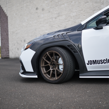 JDMuscle [22-25 WRX] Carbon Fiber/FRP Vented Fenders