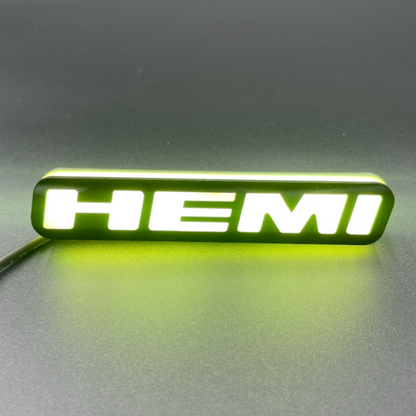 Hemi LED Badge (Multicolor Flow)
