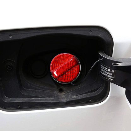 JDMuscle [22-25 WRX] / 22+BRZ / GR86 Tanso Dry Carbon Fiber Fuel Cap Cover