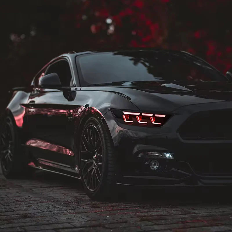 15 - 17 Ford Mustang RGB LED headlights