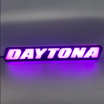 Daytona LED Badge: (Multicolor Flow)