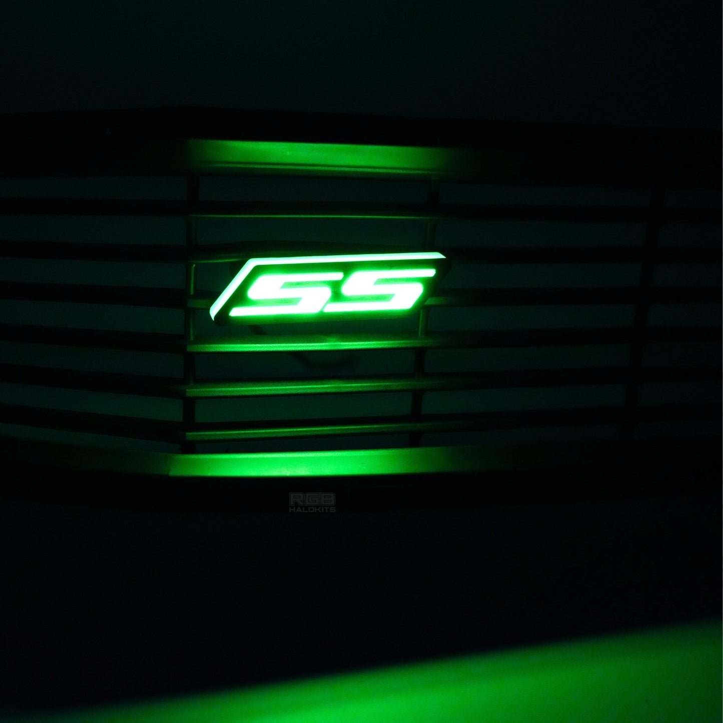 SS LED Emblem Badge: Multicolor Flow (for Chevrolet)