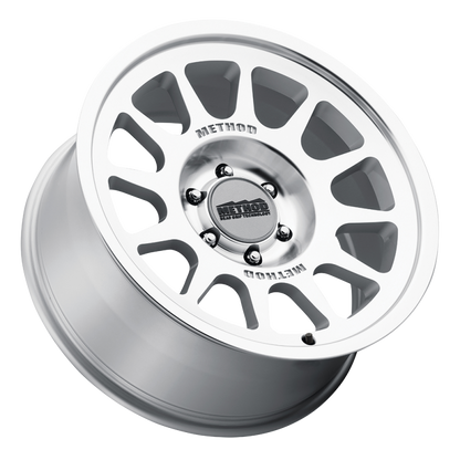 Method MR703 Bead Grip 20x9 -12mm Offset 5x5 71.5mm CB - Machined Clear Coat