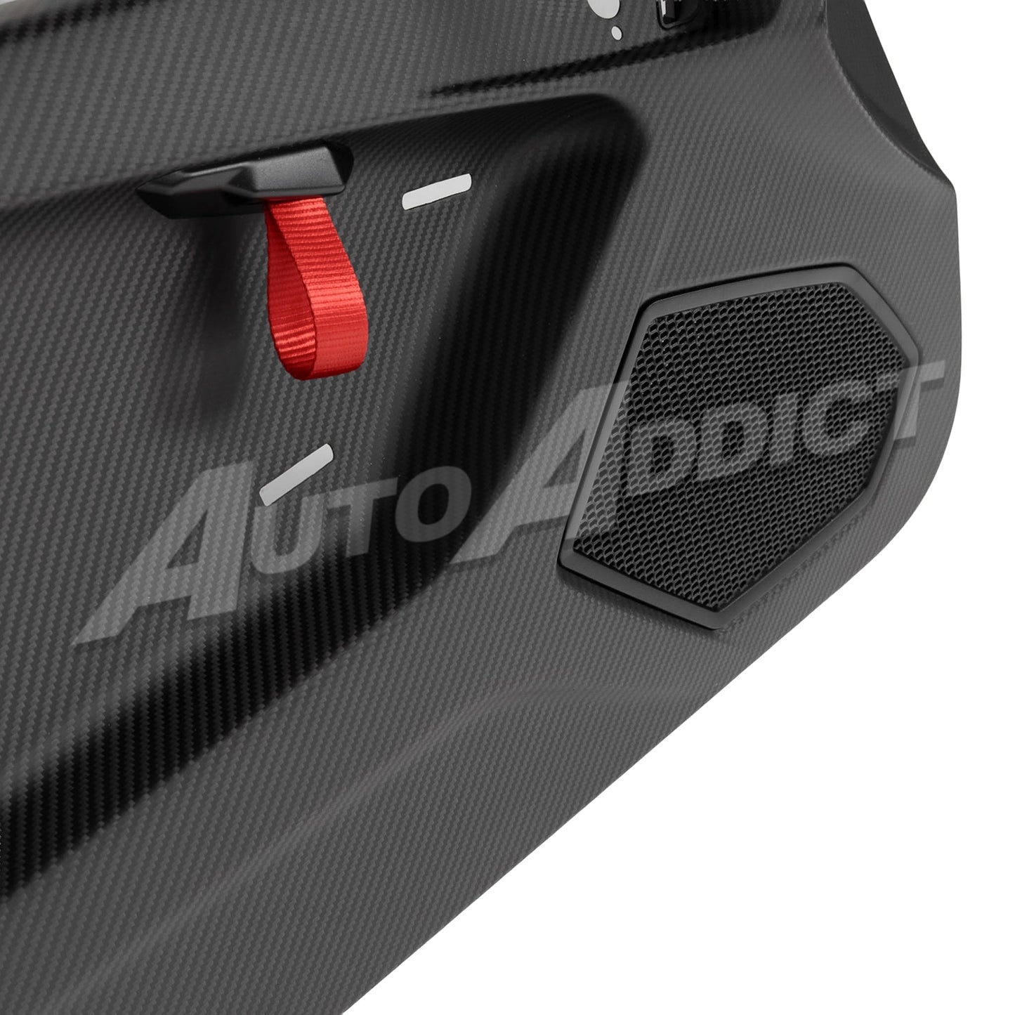 STO Lamborghini Huracan Dry Carbon Fiber Interior Door Panels w/ Brackets
