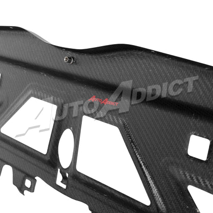 2021-2026 BMW G80 G82 M3 M4 Dry Gloss Carbon Fiber Water Tank Radiator Plate Cover