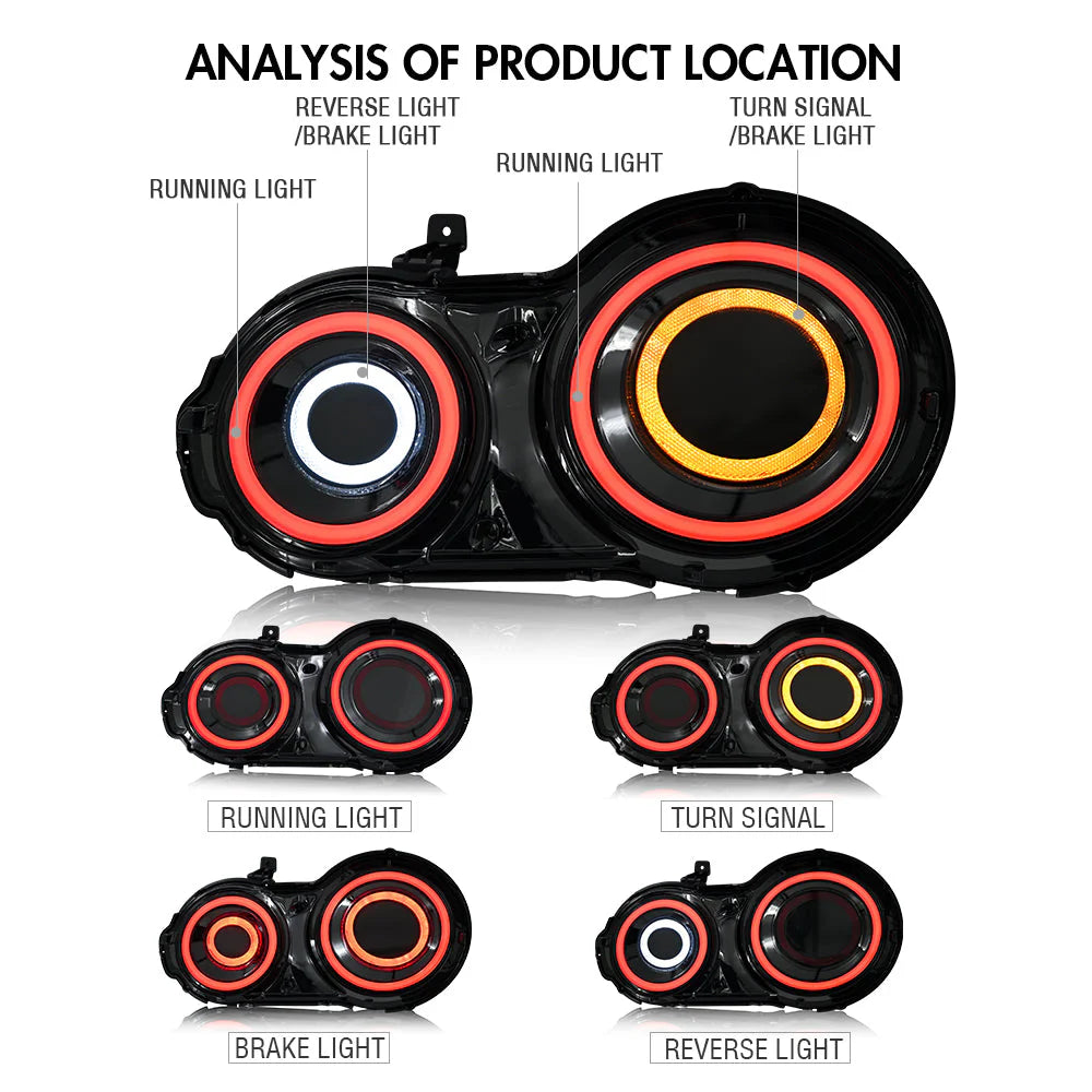 2007-2017 Nissan GTR GT-R R35 Rear Lamps