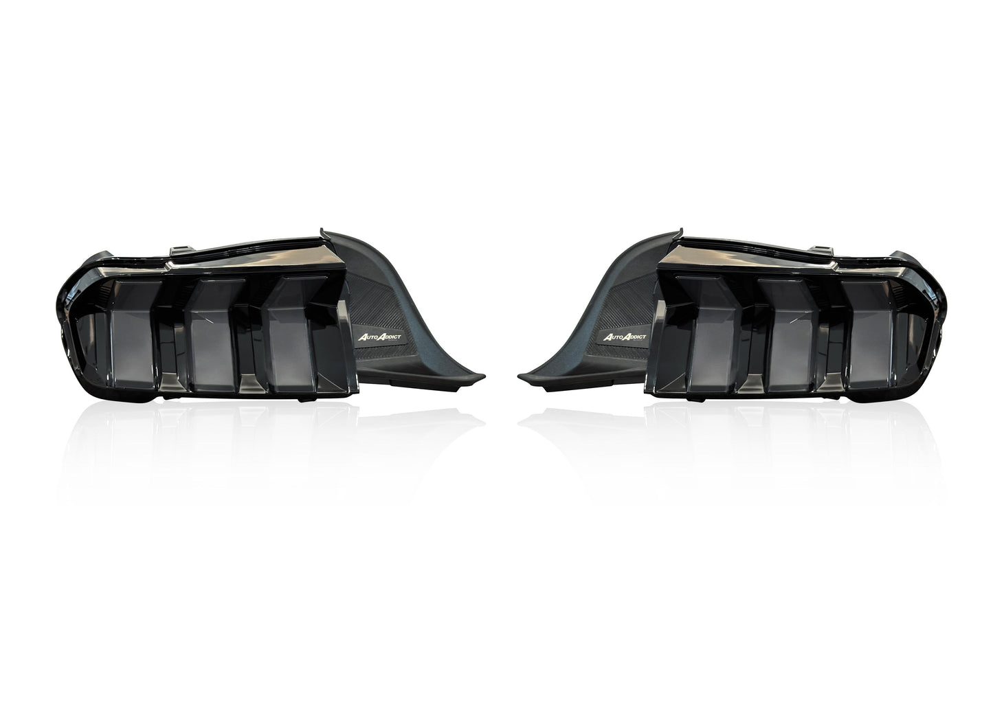 2024-2025 Mustang S650 Euro Style Taillights Amber Turn Signal Sequential