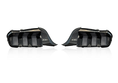 2024-2025 Mustang S650 Euro Style Taillights Amber Turn Signal Sequential