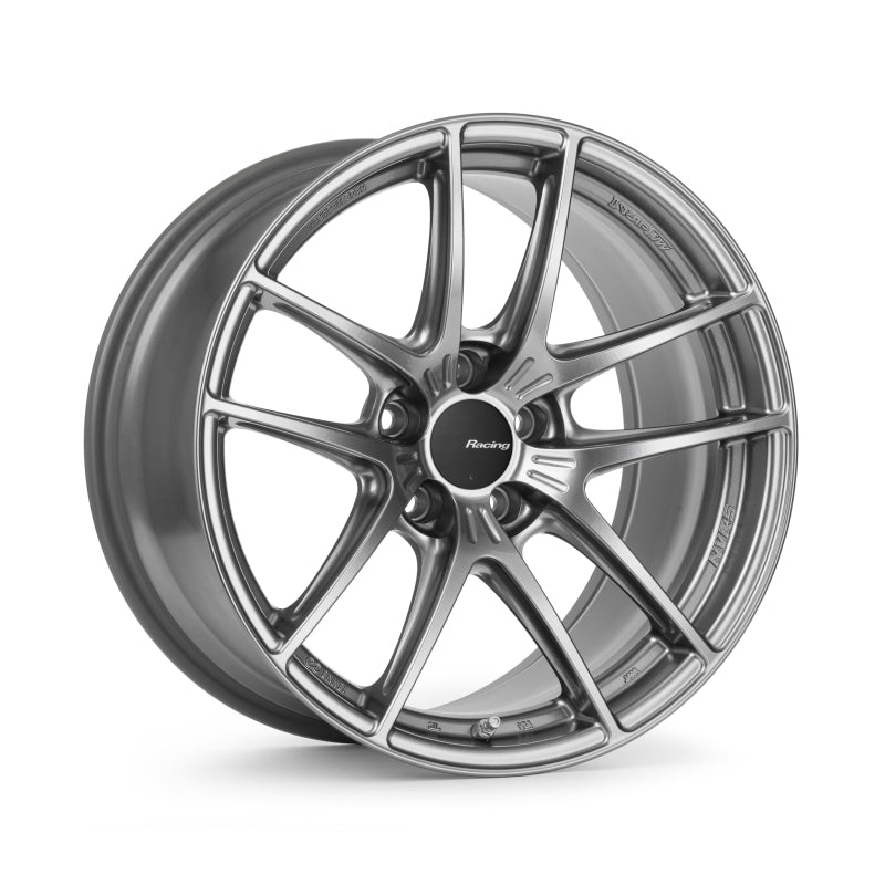 Enkei NVR5 18x8.5in / 5x120 BP / ET35 / 72.5mm Bore - Dark Hyper Silver Wheel