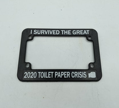 I SURVIVED THE 2020 TOILET PAPER CRISIS - Plate Frame
